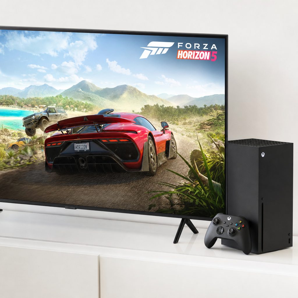 Native 4K at 120fps in performance mode is on the menu for titles like Forza Horizon 5 — the Series X still has serious legs.